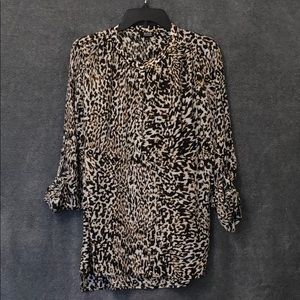 Leopard Print Blouse